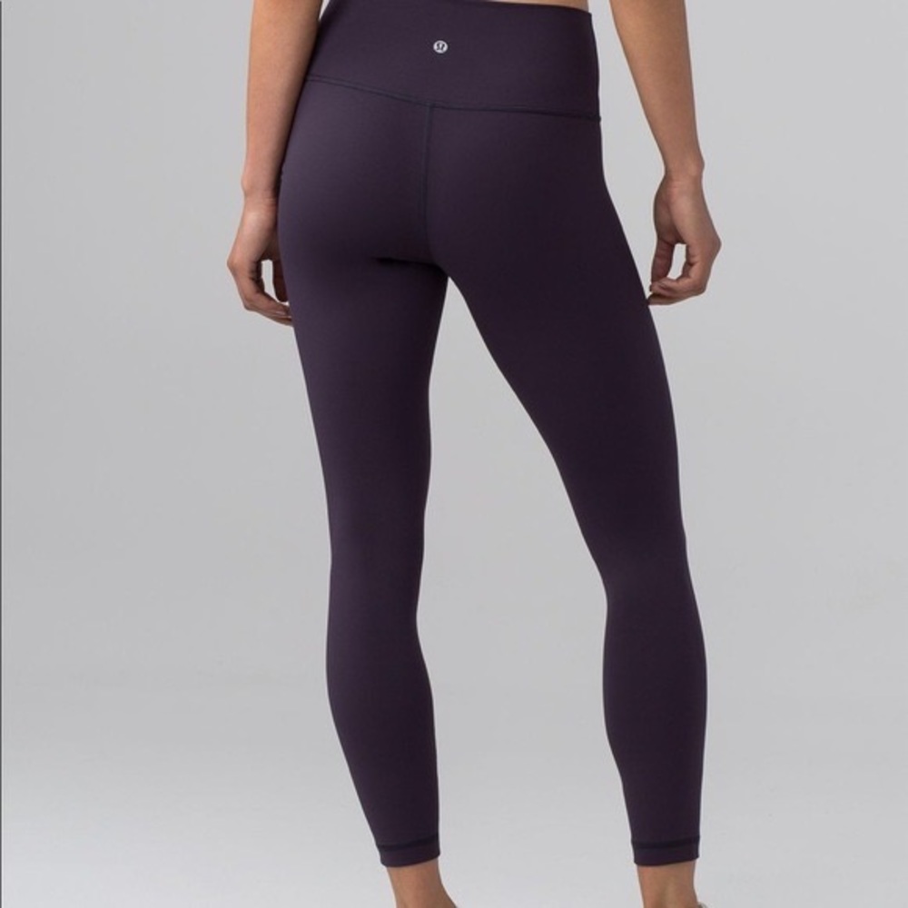 Lululemon Wunder Under Dark Purple Leggings